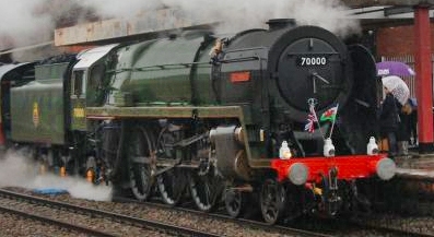 Working Steam Locomotives in Preservation. 70000 Britannia 